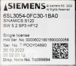 Siemens 6SL3054-0FC30-1BA0